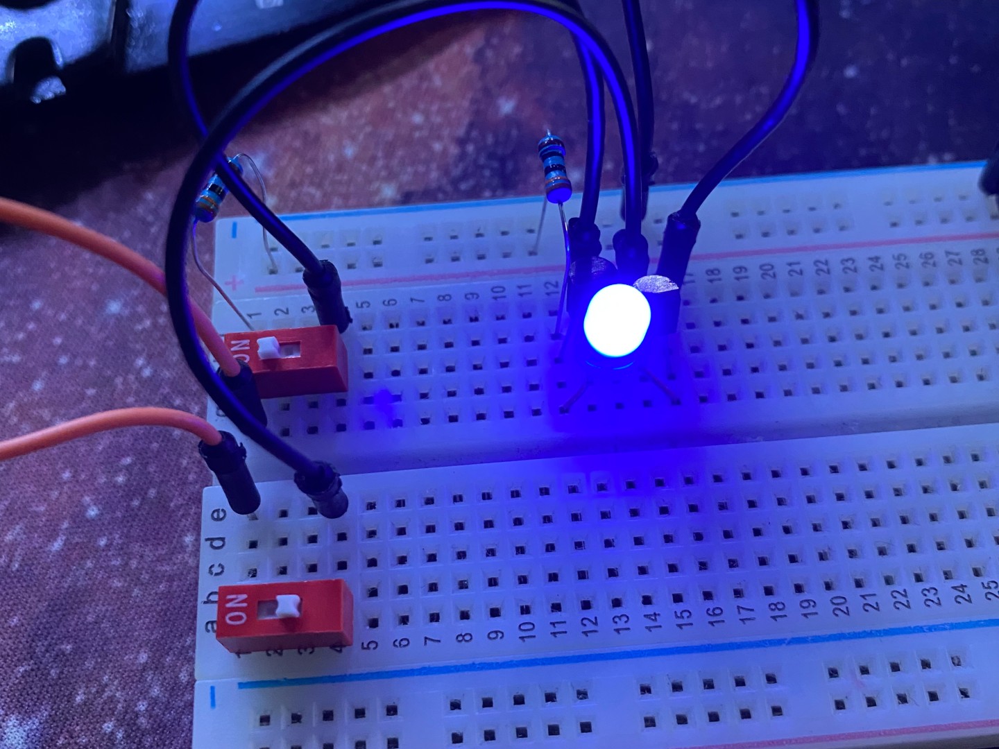 SRLatch Breadboard testing