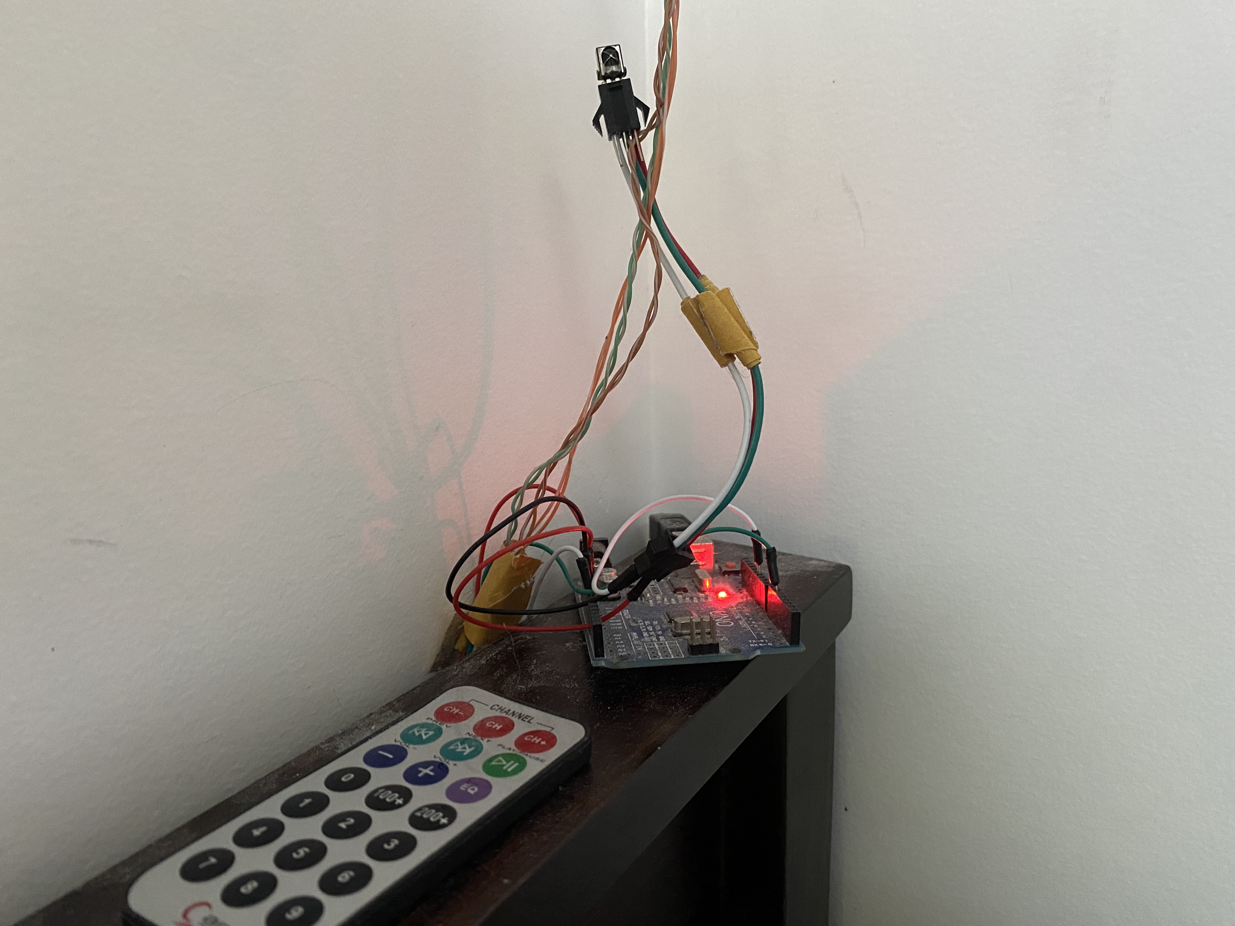 Connected arduino with I/O